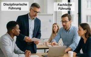 Disziplinarische vs. fachliche Führung erklärt